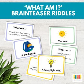 Brain Teasers Flashcards .